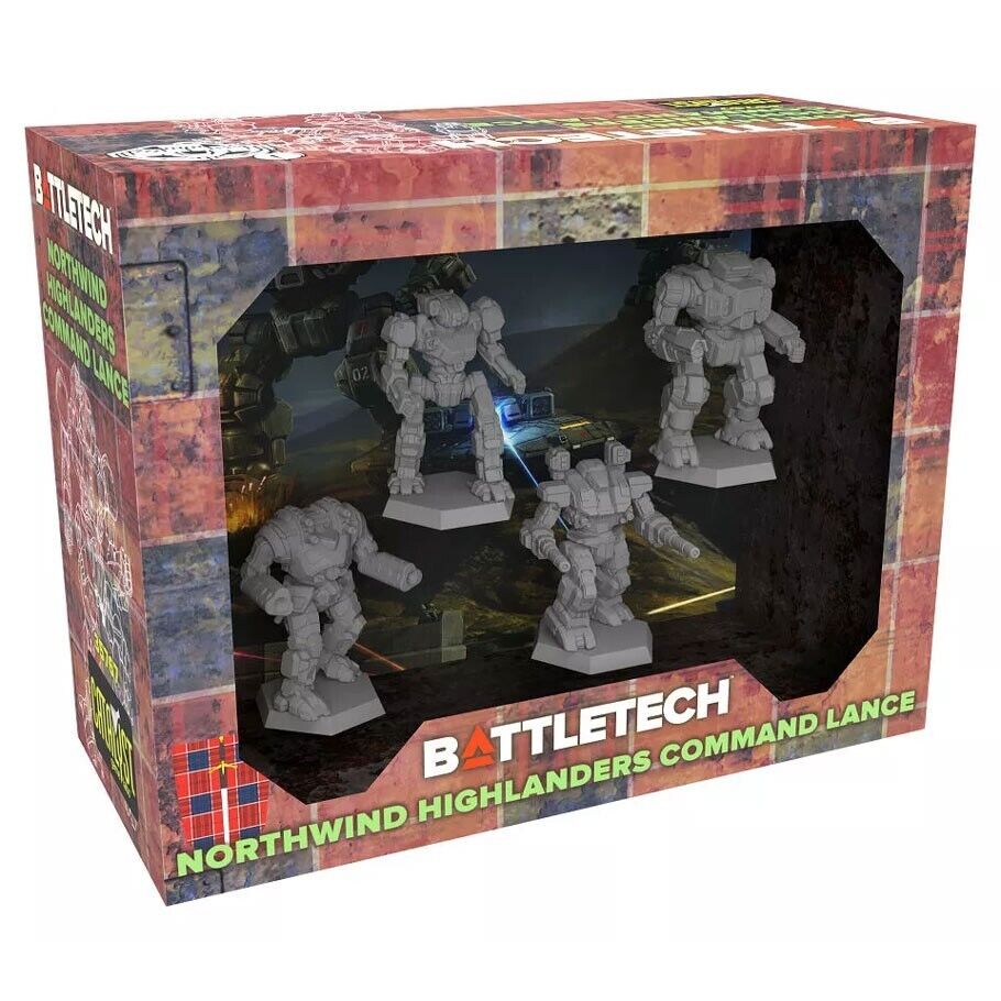 Northwind Highlanders Command Lance Battletech
